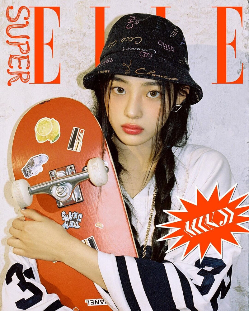 NewJeans x Chanel Beauty Korea for Super ELLE 2022 documents 2