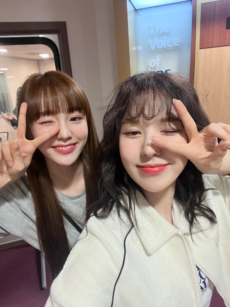 220519 Woo!Ah! Twitter Update - Nana with Red Velvet's Wendy documents 2