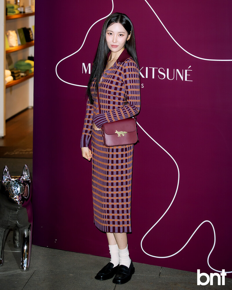 241024 Sunmi at Maison Kitsuné 2024 Autumn-Winter Collection documents 3