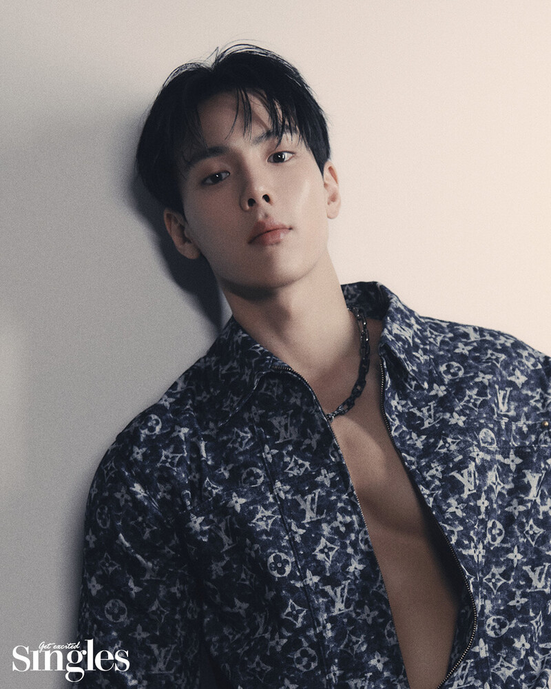 Monsta X Shownu for Singles Magazine July 2023 Issue documents 5