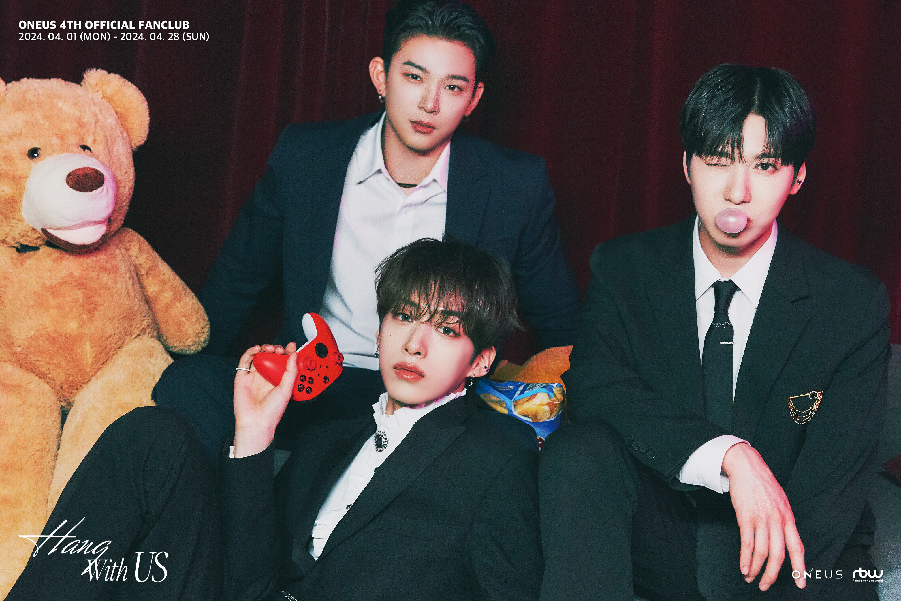 ONEUS 3rd official fan club 'Hang With US' concept photos | kpopping