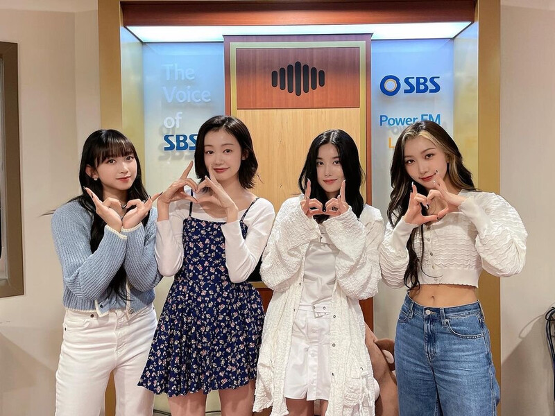 230610 SBS Youngstreet Radio Instagram Update - SECRET NUMBER Léa, Dita & Minji with Kwon Eunbi documents 2