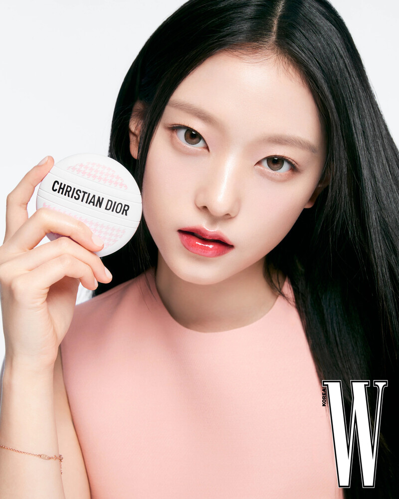 NewJeans Haerin x Dior Le Balm for W Korea May 2024 documents 2