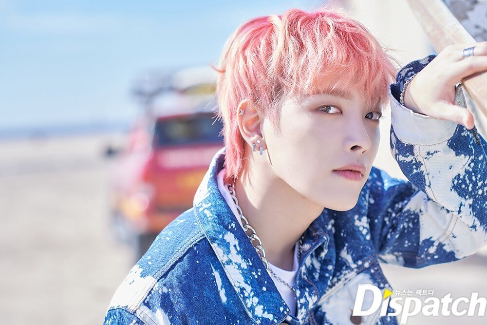 March 4, 2022 HONGJOONG- 'ATEEZ IN LA' Photoshoot by DISPATCH