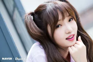 fromis_9 Jisun "To. Day" mini album pajama party promotion by Naver x Dispatch