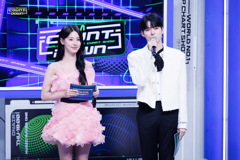 230907 MC Miyeon & MC Hanbin  at M Countdown documents 9