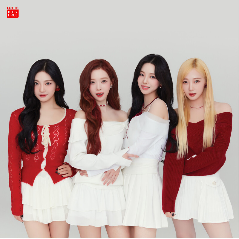 240719 aespa - Lotte Duty Free Unreleased Cut documents 2