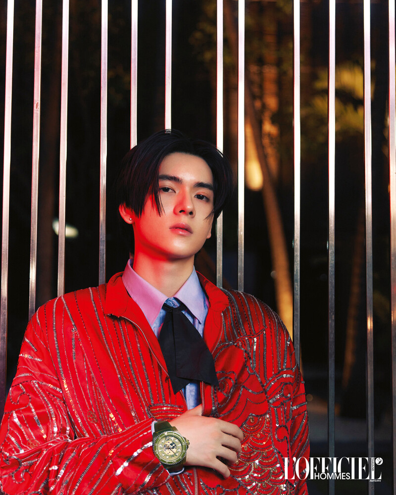 Yorch for L'Officiel Hommes Thailand x Gucci April 2023 Issue documents 10