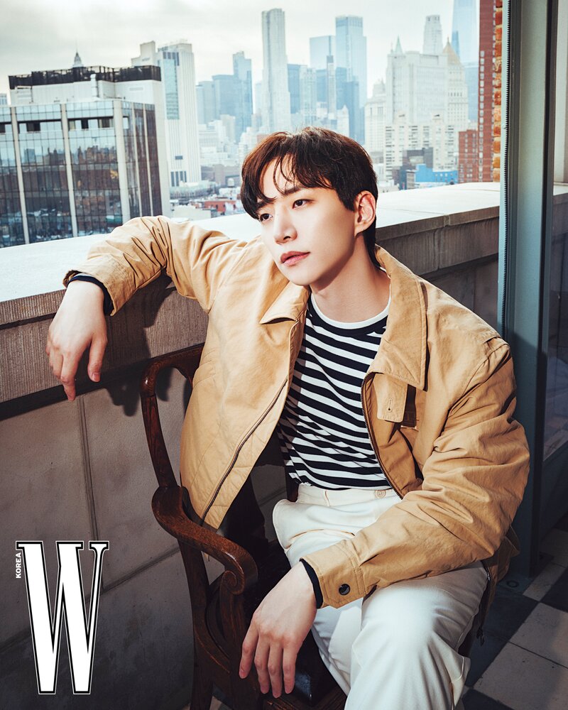 Lee Junho X Tommy Hilfiger for W Korea April 2024 Issue documents 3