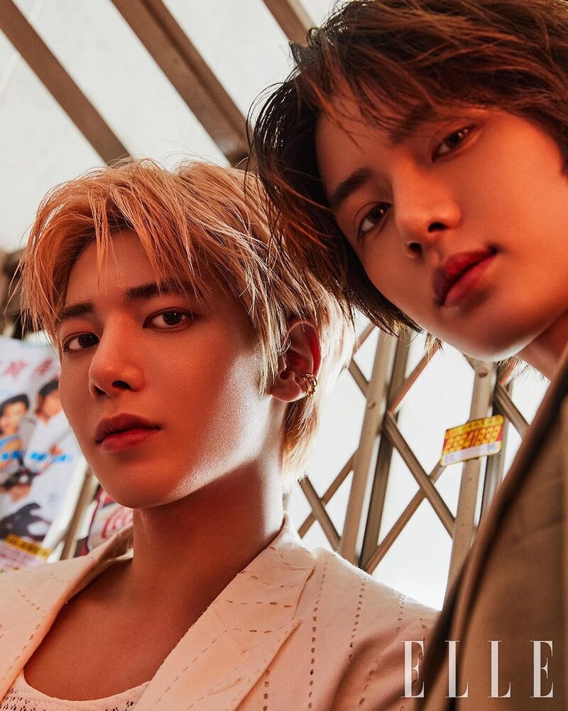 TXT BEOMGYU x TAEHYUN for ELLE Korea April Issue 2023 documents 2