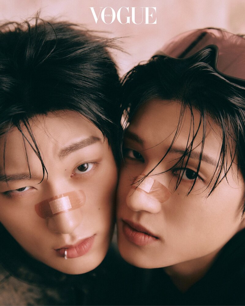 SAN and WOOYOUNG for VOGUE KOREA 2024 Issue documents 6