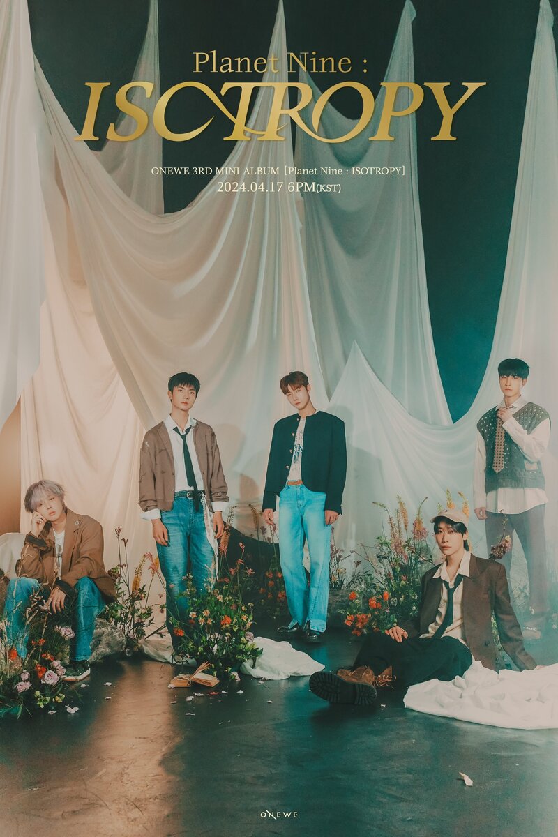 ONEWE 3rd mini album 'Planet Nine : ISOTROPY' concept photos documents 2