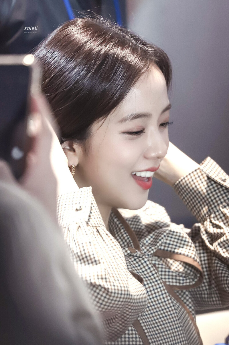 191012 BLACKPINK Jisoo - OLENS Fansign documents 4