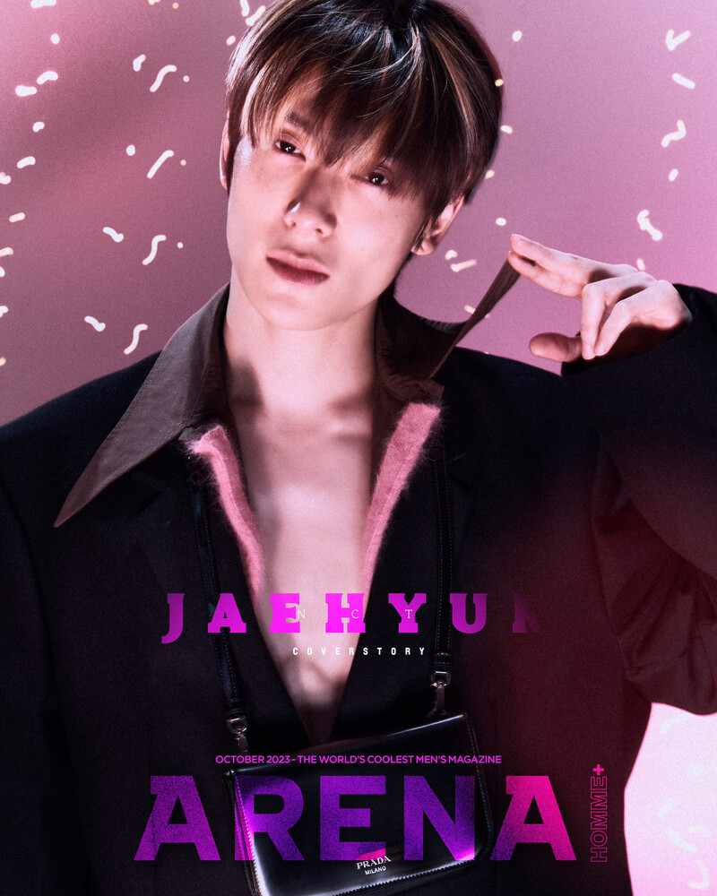 NCT 127 Jaehyun for ARENA HOMME+ X PRADA | October 2023 Issue documents 3