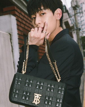 June 15, 2022 BAMBAM-Instagram Update- BURBERRY 'THE LOLA BAG' AD