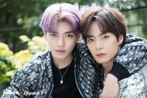 191111 NCT Taeyong & NU'EST JR photoshoot by Naver x Dispatch