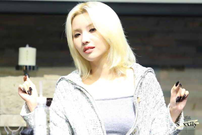 221124 (G)I-DLE Soyeon - Fansign documents 9