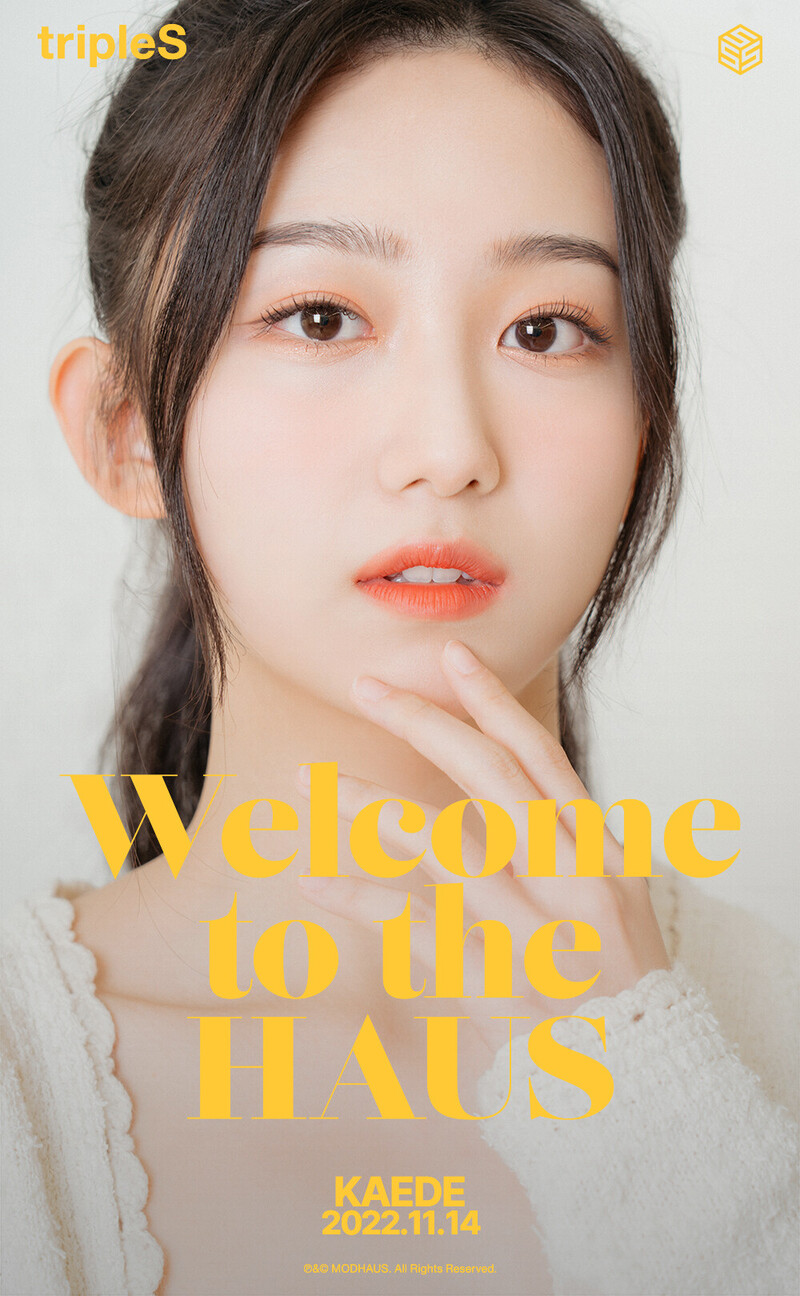 tripleS Welcome to the HAUS - S9 Kaede documents 1