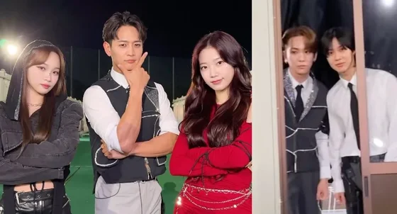 SHINee's Minho Takes on LE SSERAFIM's "Perfect Night" Challenge + Key and Taemin's Perfect Response