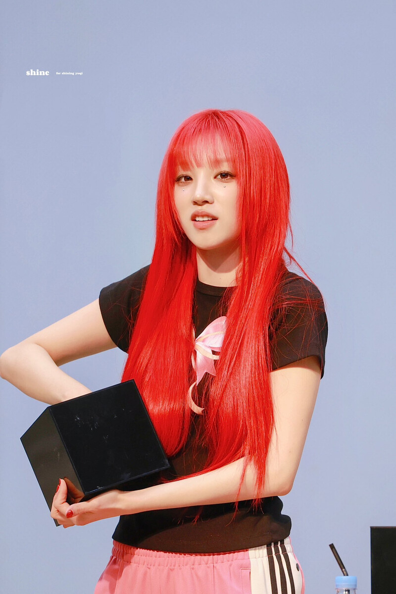 240428 (G)I-DLE Yuqi - Inkigayo Fanmeeting documents 18