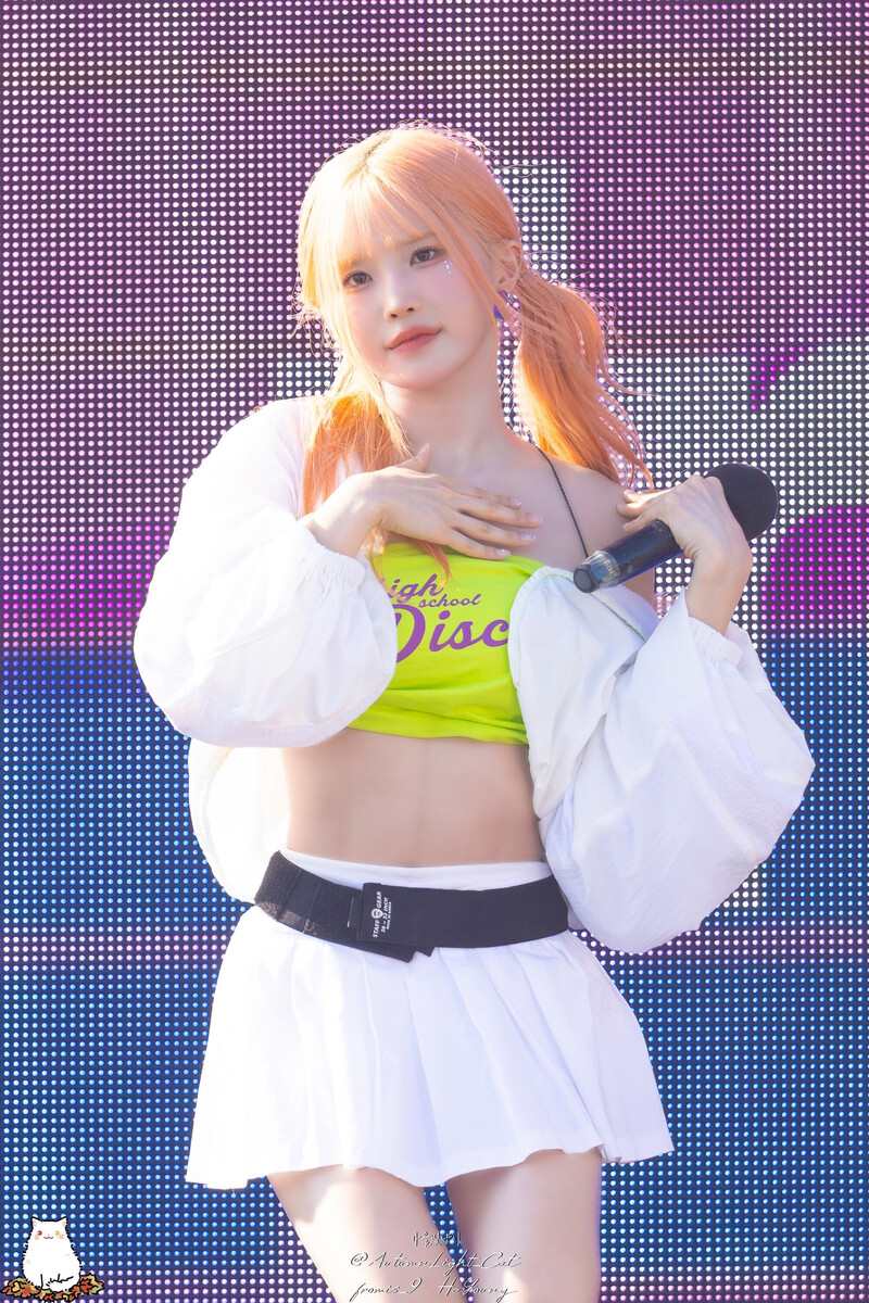 240803 fromis_9 Hayoung - Waterbomb Festival in Incheon documents 2