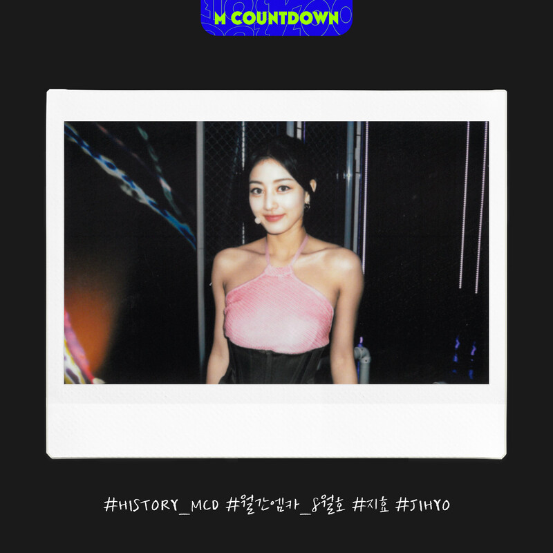 230903 M COUNTDOWN Twitter Update - TWICE Jihyo - History MCD August Issue documents 1