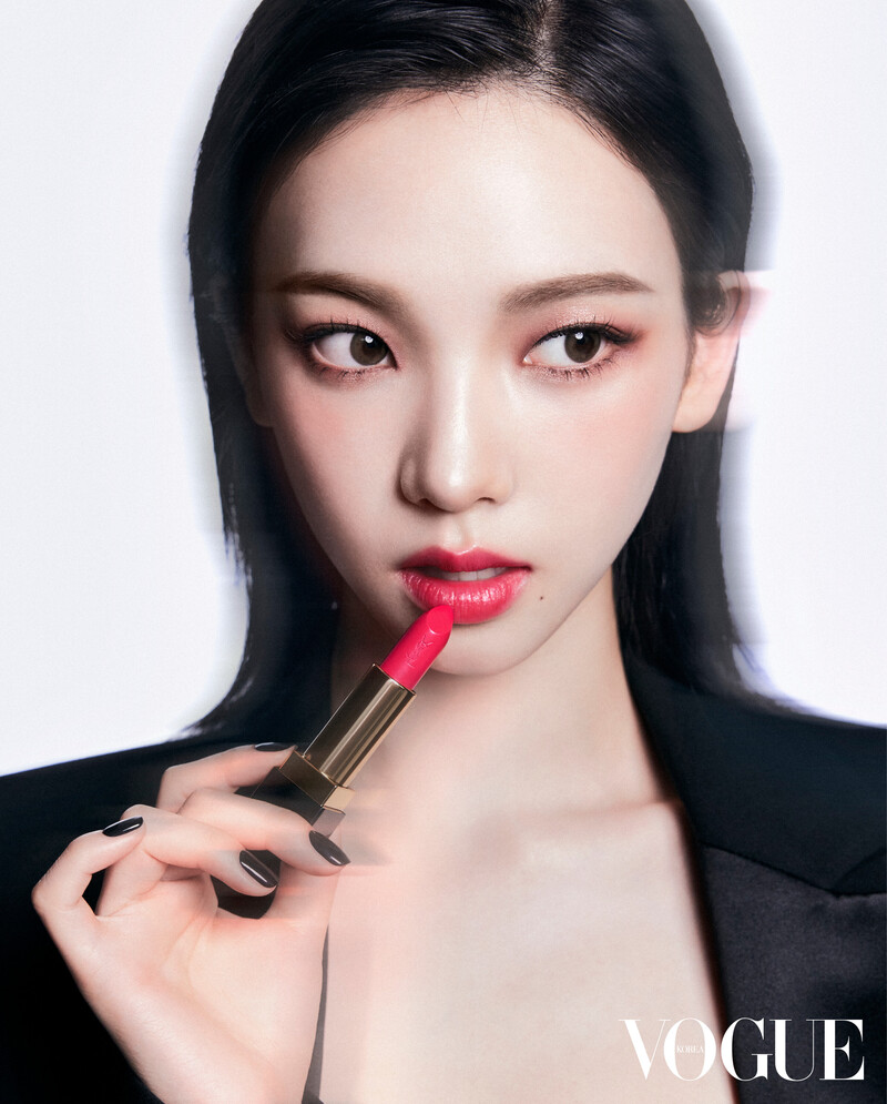 aespa Karina x YSL Beauty for Vogue Korea January 2024 Issue | kpopping