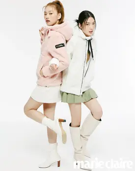 Weki Meki Doyeon & Lucy for Marie Claire Korea Magazine November 2020 Issue
