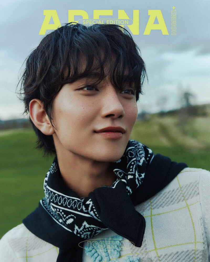 SEVENTEEN Joshua for Arena Homme+ Korea April 2024 Issue documents 2