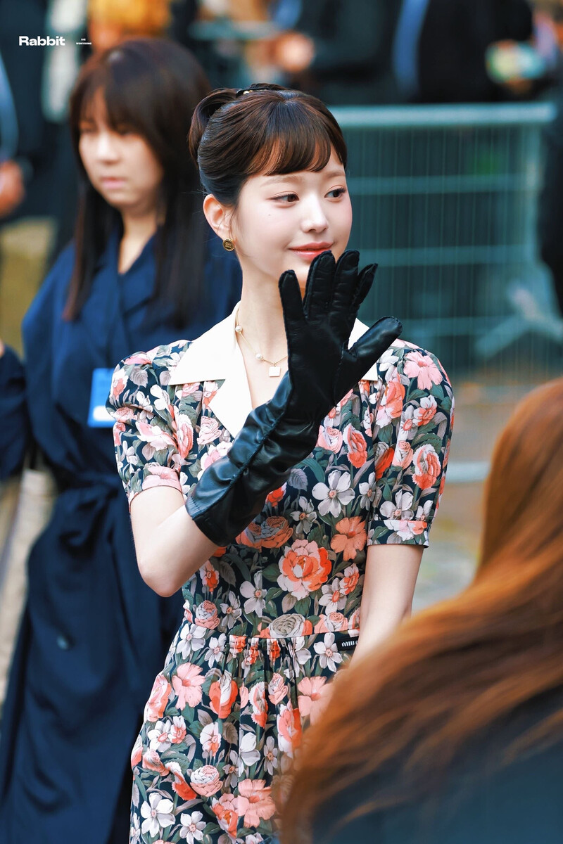 241001 IVE Wonyoung - Miu Miu SS25 Show at Paris Fashion Week documents 14