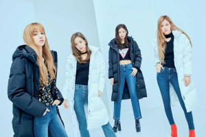 BLACKPINK for Guess 2018 Winter Collection