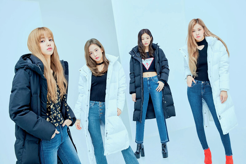 BLACKPINK for Guess 2018 Winter Collection kpopping