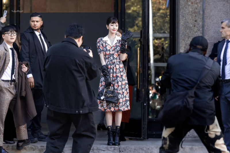 241001 IVE Wonyoung - Miu Miu SS25 Show at Paris Fashion Week documents 4