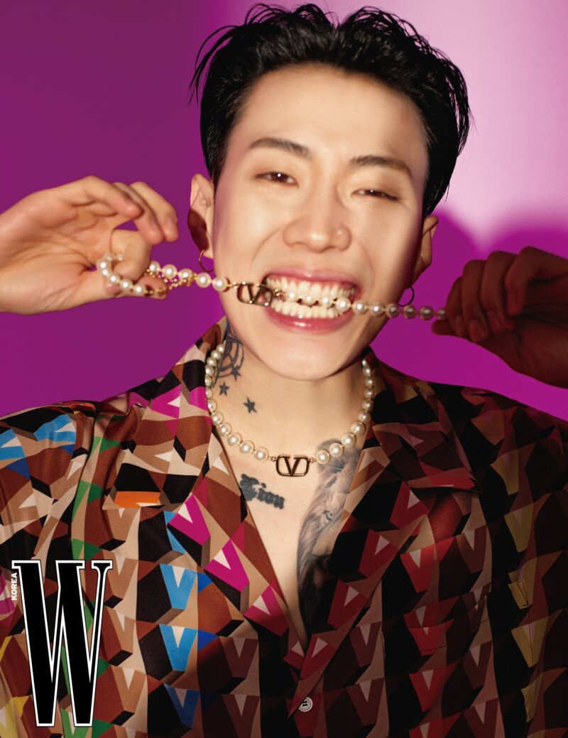 JAY PARK x MORE VISION PROJECT for W Korea x VALENTINO May Issue 2022 documents 4