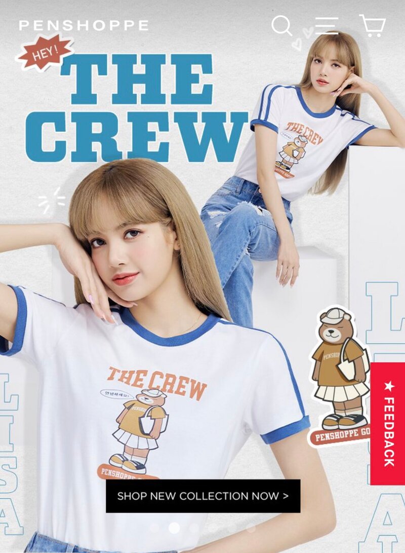 LISA for Penshoppe "The Crew" Collection documents 2