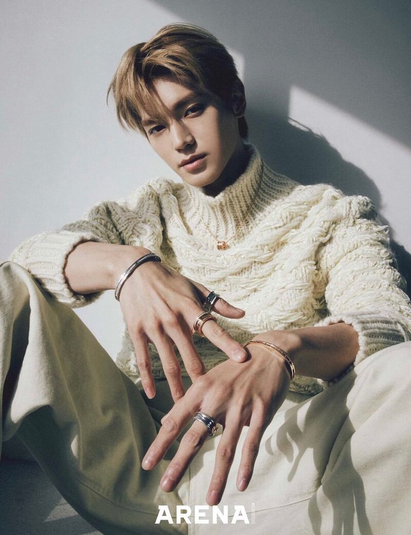 NCT TAEYONG for ARENA HOMME+ x BULGARI January Issue 2023 documents 1
