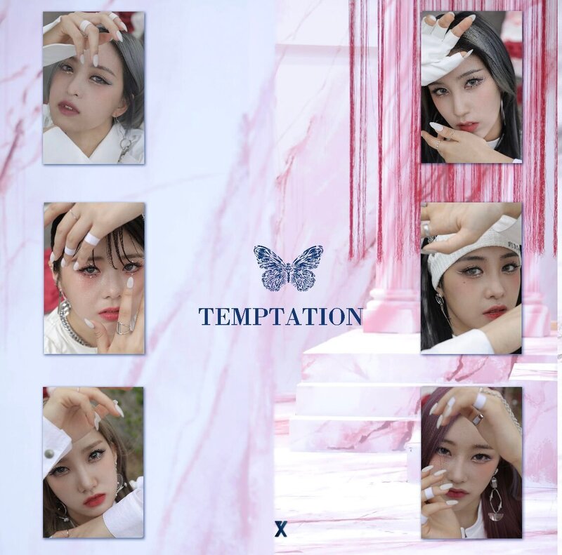 PIXY - Temptation 2nd Mini Album teasers documents 1