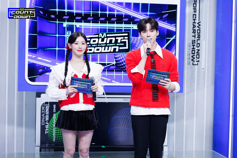 231109 MC Miyeon and Hanbin at M Countdown documents 5