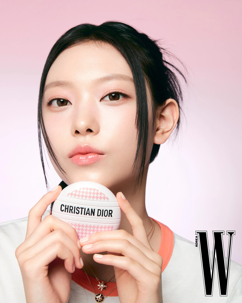 NewJeans Haerin x Dior Le Balm for W Korea May 2024 documents 4