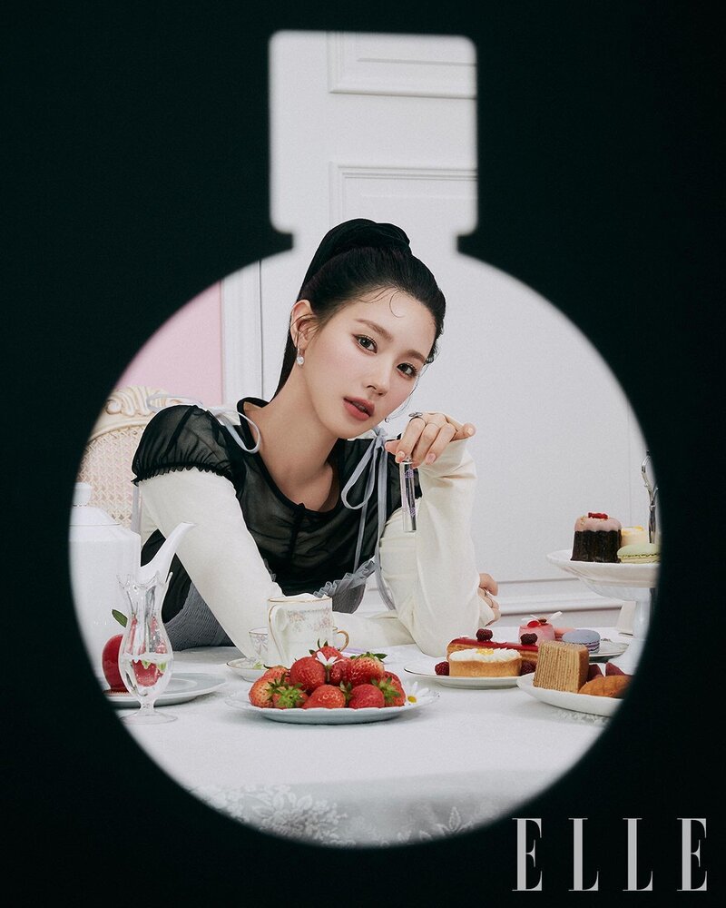 (G)I-DLE MIYEON for ELLE Korea x JILL STUART Beauty June Issue 2023 documents 3