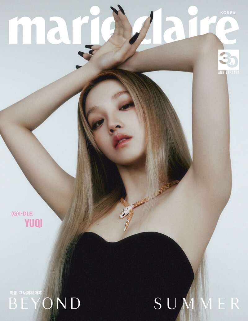 (G)I-DLE for MARIE CLAIRE Korea x BULGARI July Issue 2023 documents 5