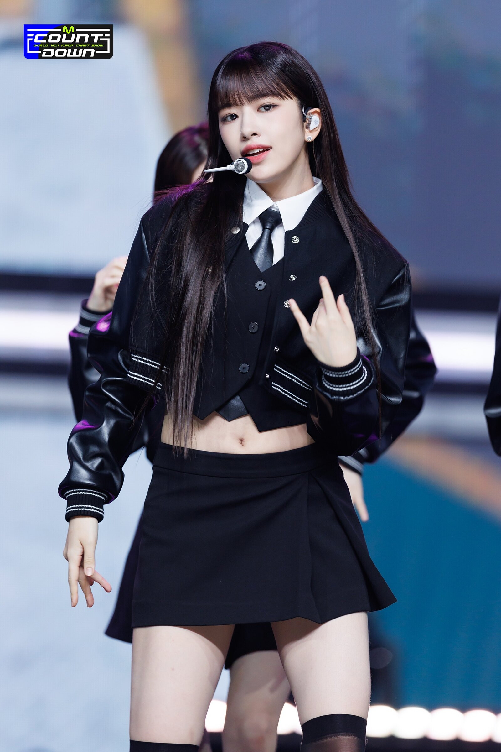 230420 IVE Yujin 'I AM' at M Countdown | kpopping