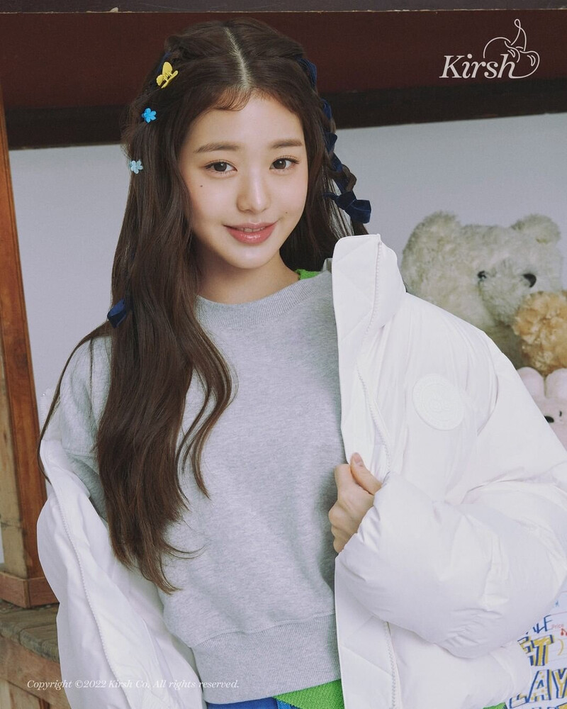 IVE Wonyoung for KIRSH 22AW 'Get play love' Collection documents 6