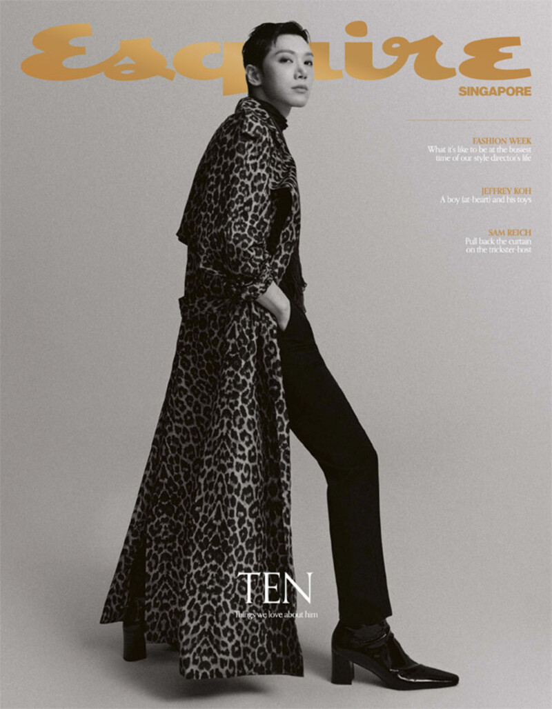 TEN x Saint Laurent for Esquire Singapore April 2024 Issue documents 1