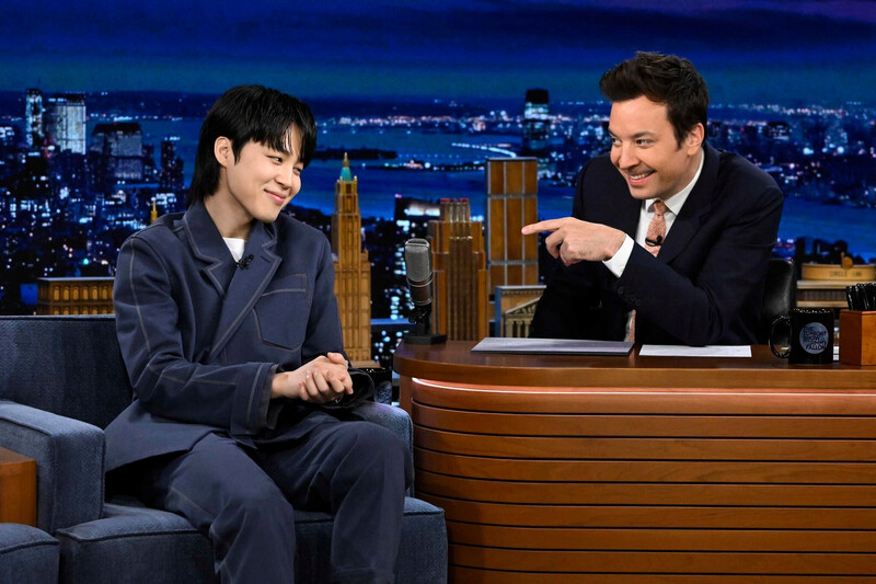 230324 JIMIN at JIMMY FALLON Show documents 1