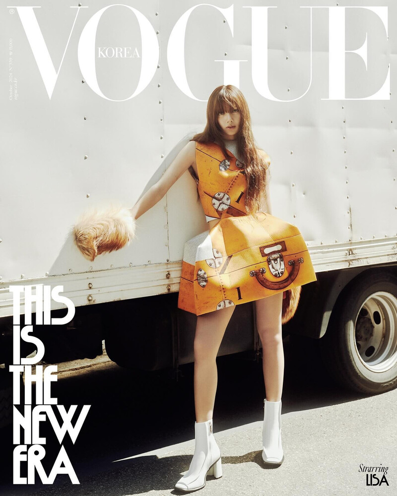 LISA x Louis Vuitton for Vogue Korea - October 2024 Issue documents 2