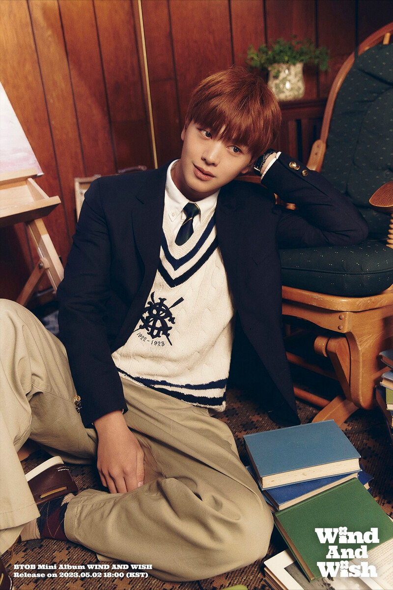 BTOB 12th Mini Album [Wind And Wish] Concept Photo documents 12