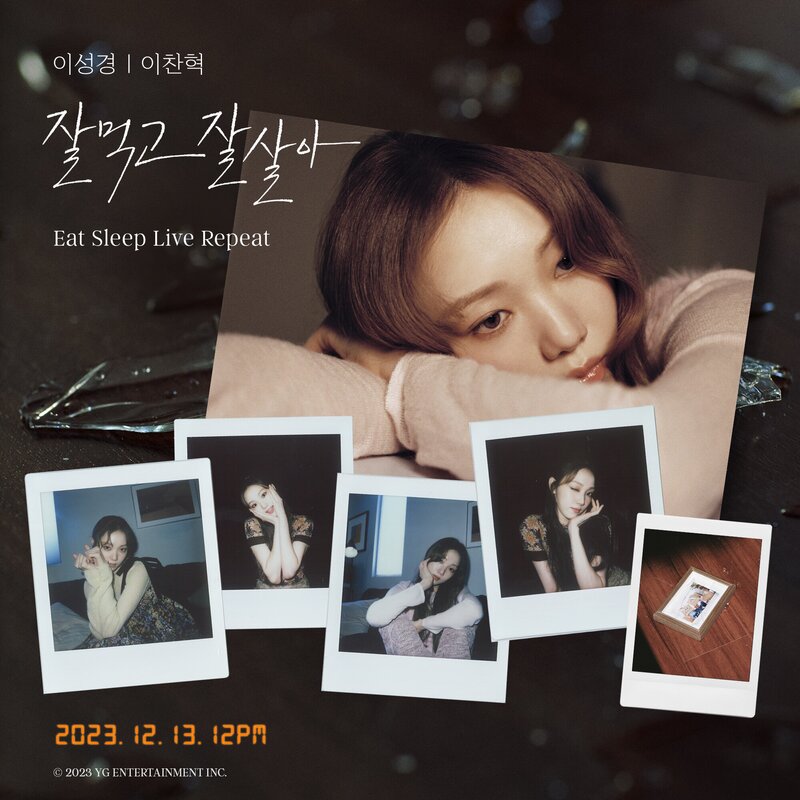 Lee Sung Kyoung - Single 'Eat Sleep Live Repeat’ Poster documents 4