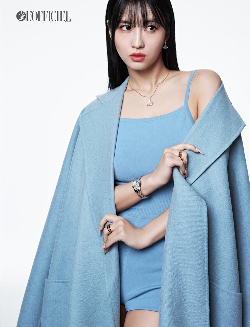 TWICE Momo for L'Officiel Singapore March 2023 issue documents 10