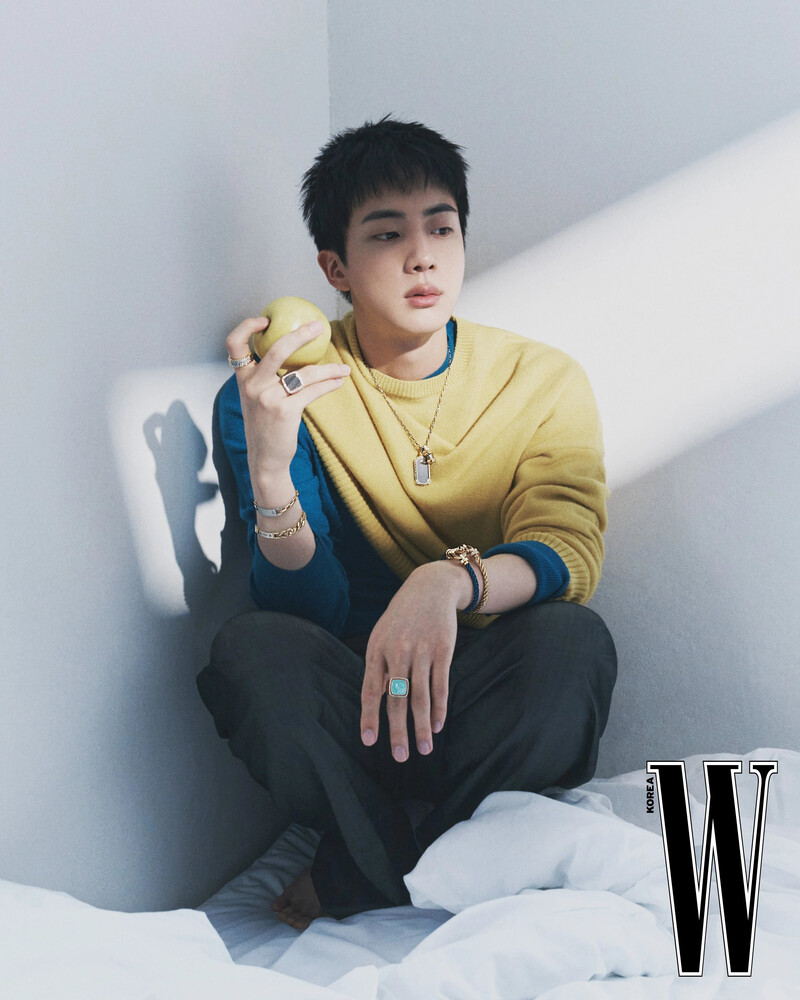 Jin for W Korea Vol. 7 July 2024 Issue documents 14